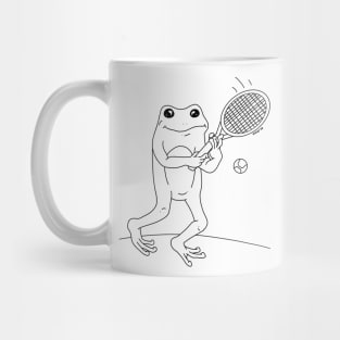 Tennis Frog Mug